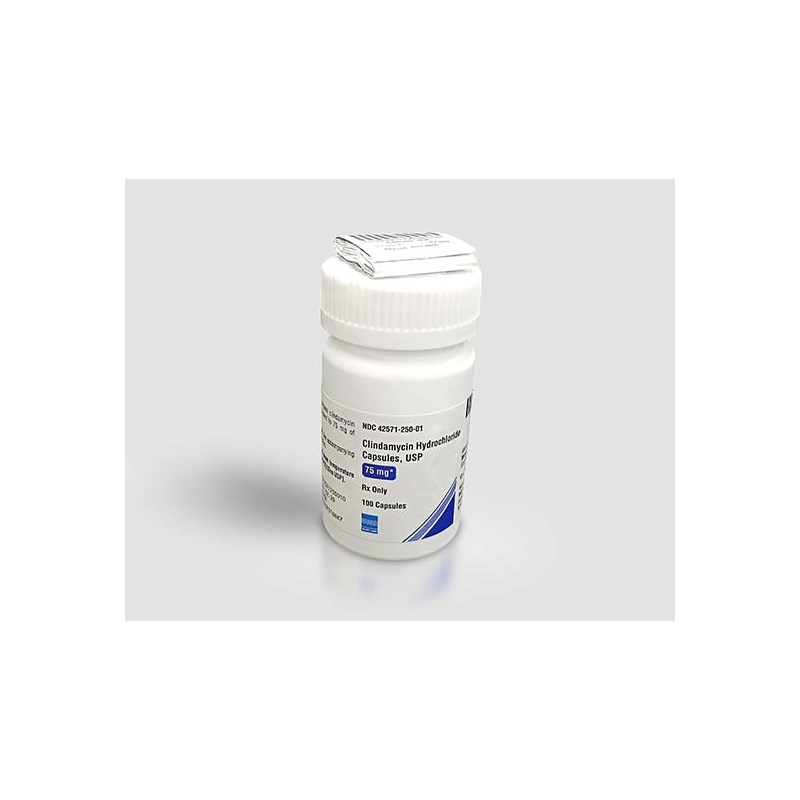 Clindamycin Caps 75mg 100ct Micro Label (Human Label)