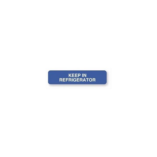 Keep In Refrigerator Label 1-5/8&quot; X 3/8&quot; 500/Roll