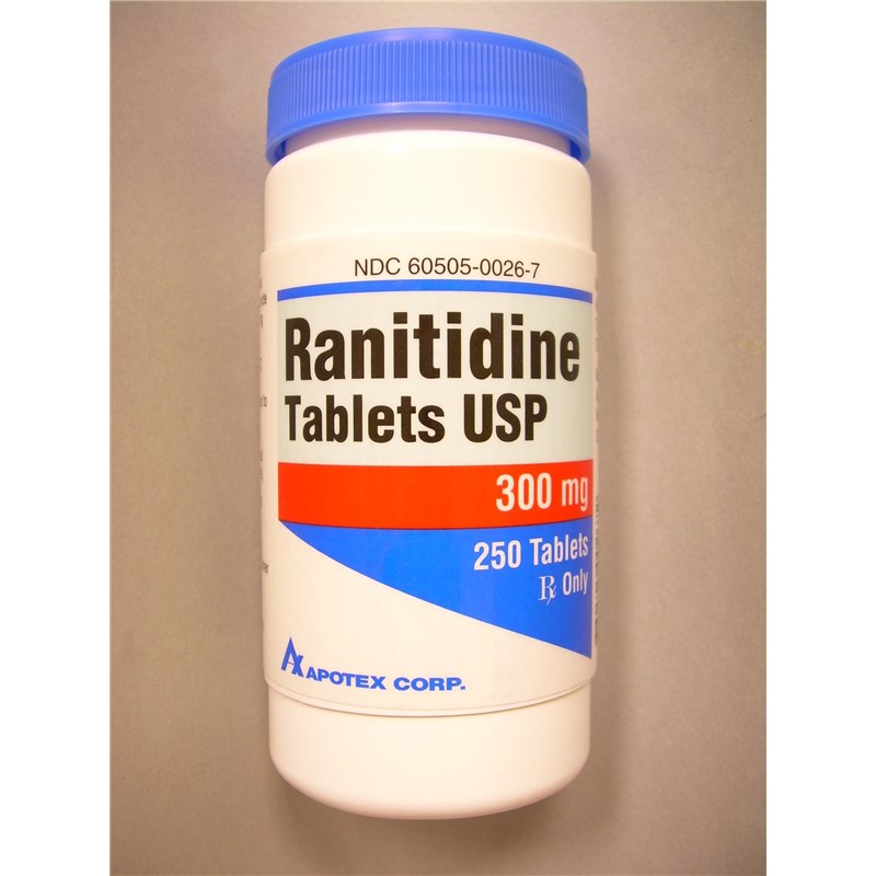 Ranitidine Tablets 300mg 250ct