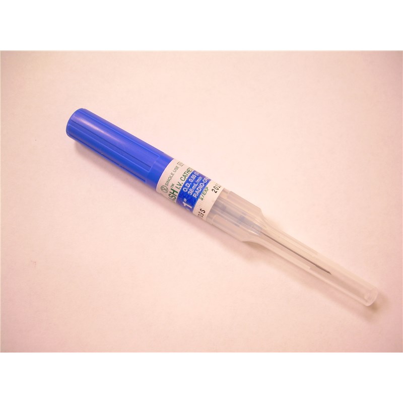 Surflash Catheter 22g x 1&quot; Blue