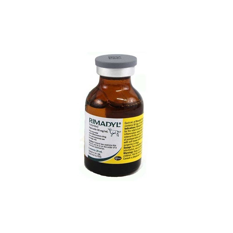 Rimadyl Injection 50mg/ml  20ml