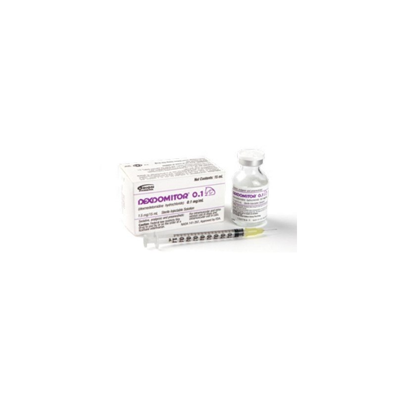 Dexdomitor Injection 0.1mg/ml 15ml