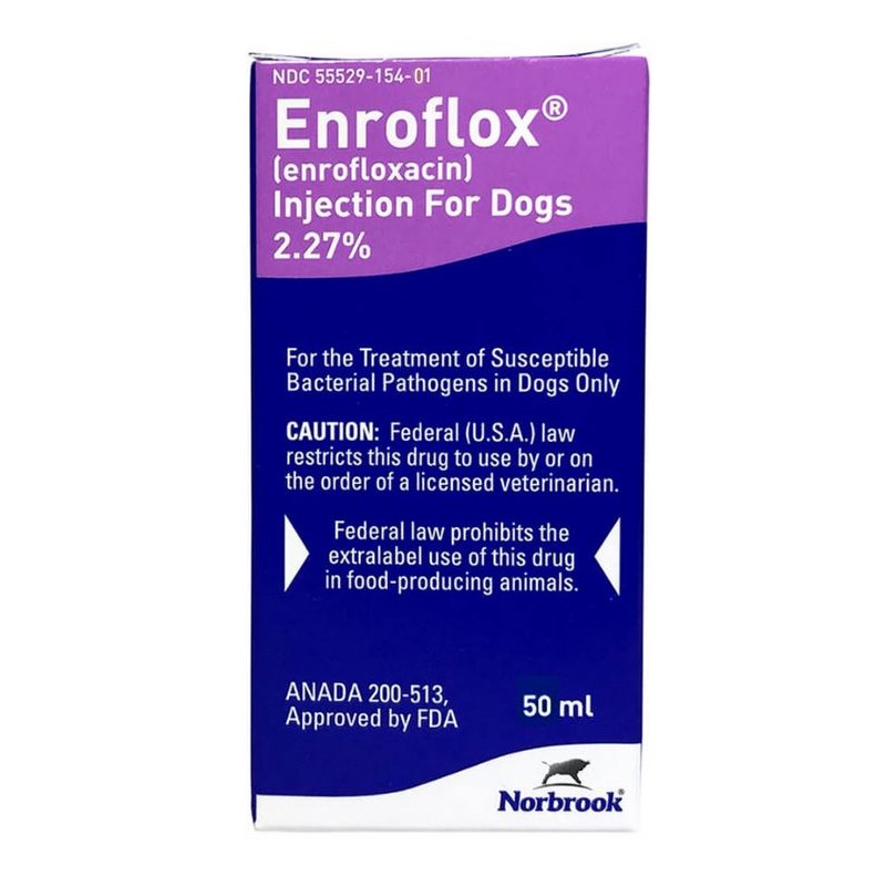 Enroflox Injection 22.7mg/ml 50ml
