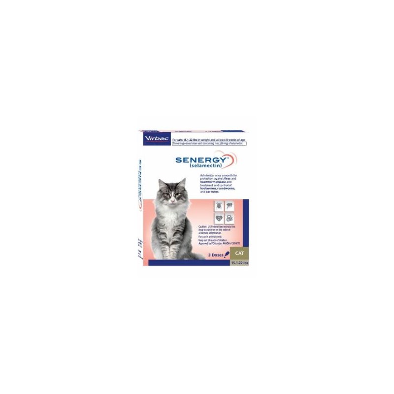 Senergy Cat 15.1-22lbs SINGLE CARD 3ds/card  60mg