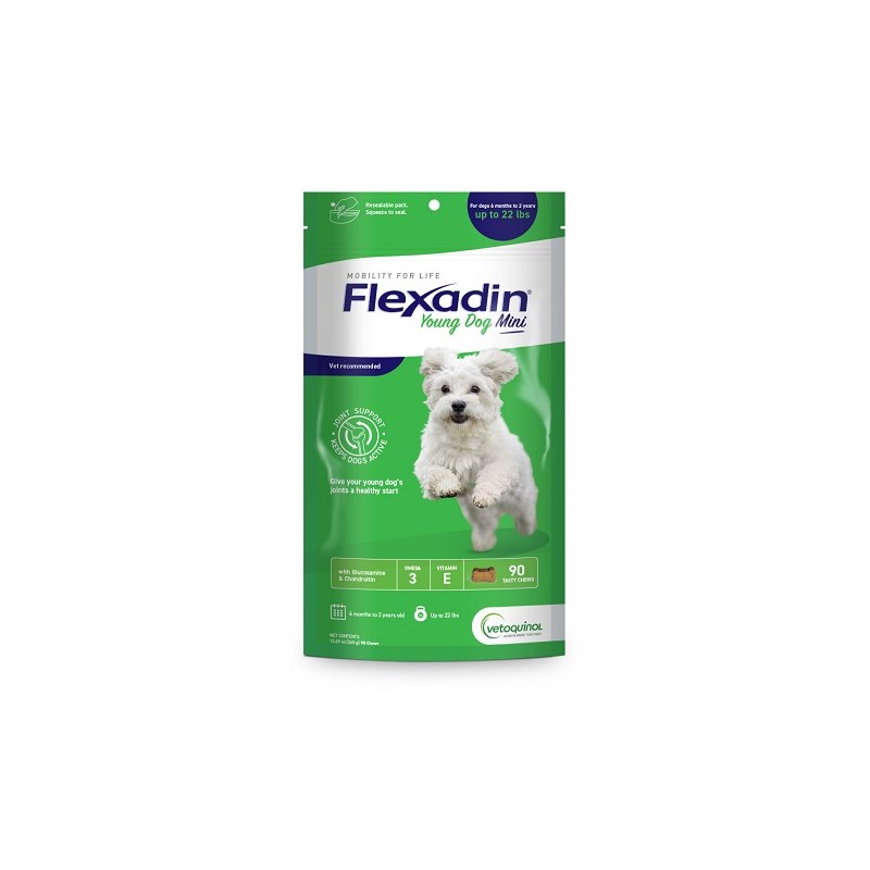 Flexadin Young Dog Mini Tasty Chews 90ct