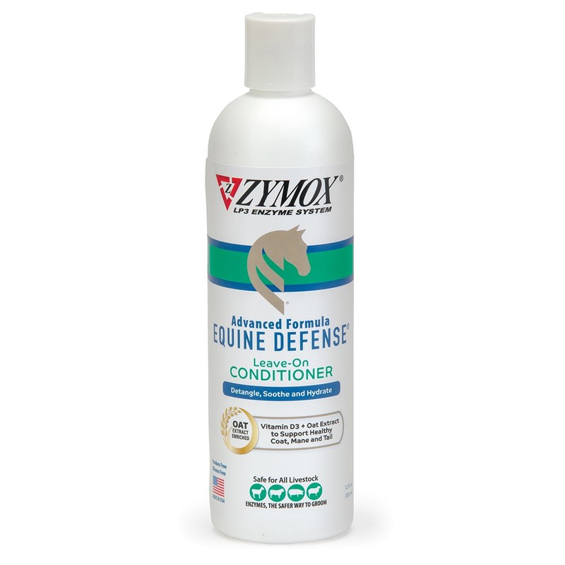 Zymox Equine Defense Advanced Leave On Conditioner 12oz