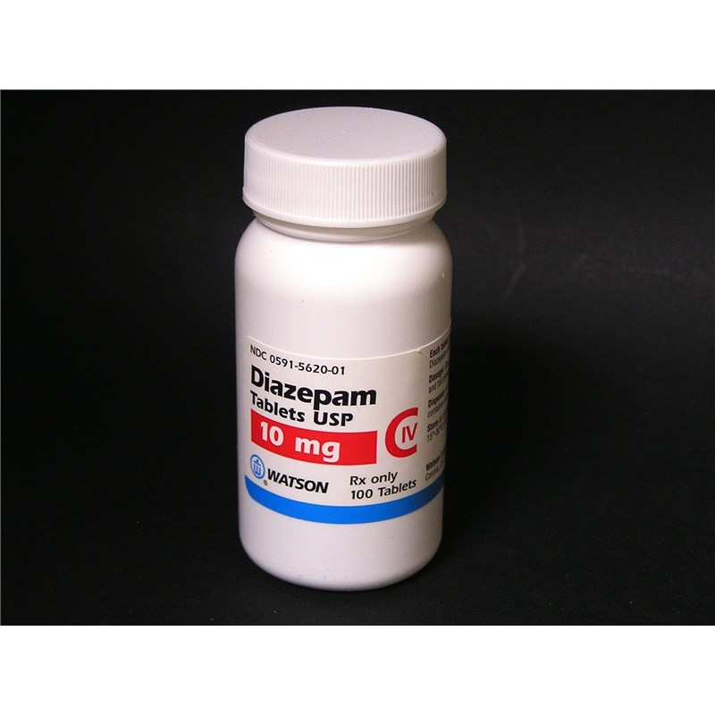 Diazepam Tabs 10mg 100ct