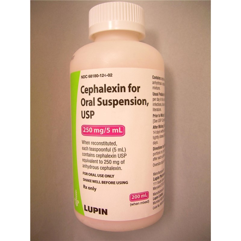 Cephalexin Oral Suspension 250mg/5ml 200ml