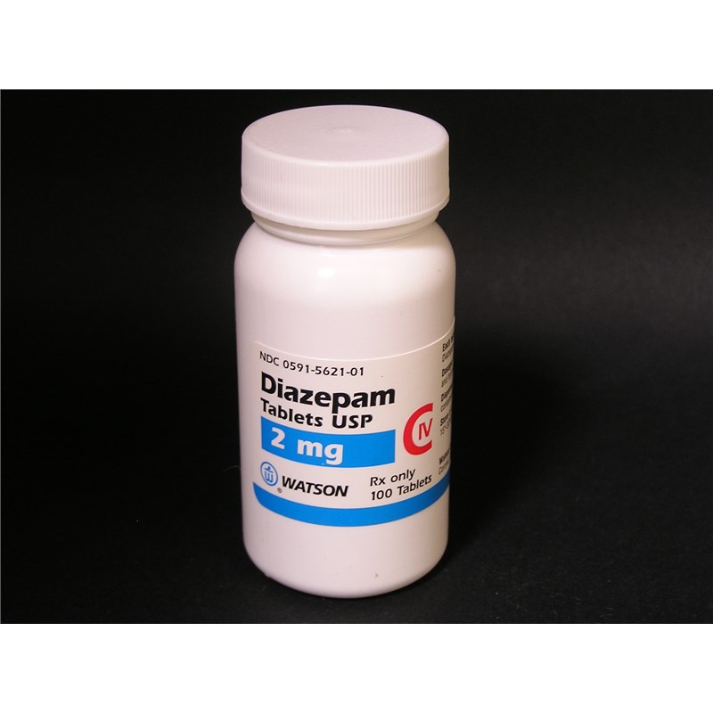Diazepam Tabs 2mg 100ct