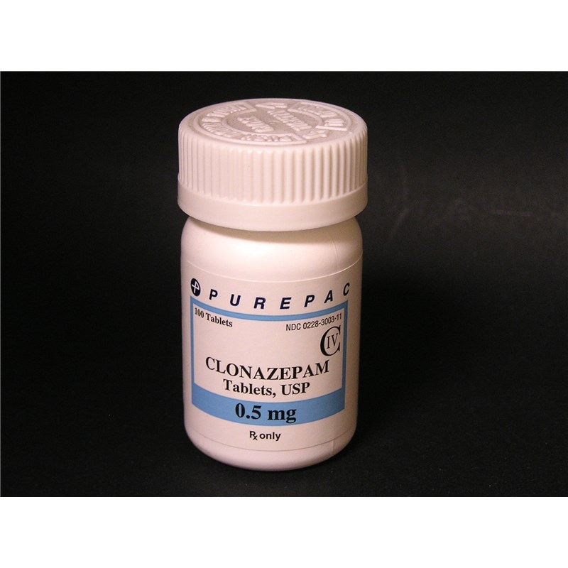 Clonazepam Tabs 0.5mg C4 100ct