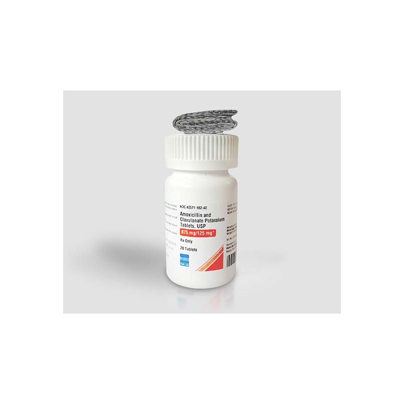 Amoxi Clav Tabs 875mg / 125mg 20ct (Amoxicillin Clavulanate)