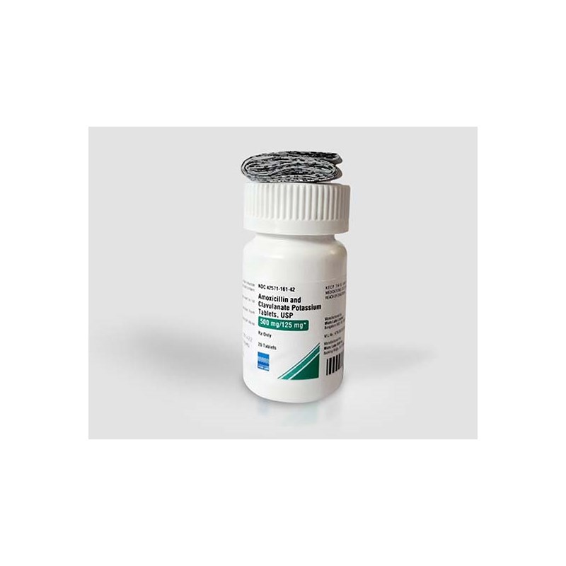 Amoxi Clav Tabs 500mg / 125mg 20ct (Amoxicillin Clavulanate)
