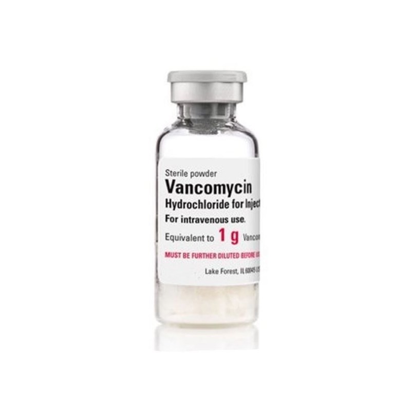 Vancomycin HCL Injection 1gm  10pk (Lyophilized Powder)