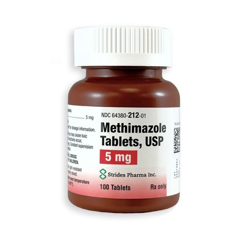 Methimazole Tabs 5Mg 100ct Strides Pharma