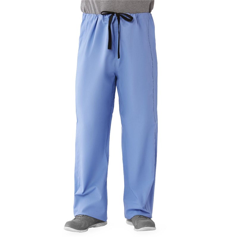 Blue Cloth Scrub Pants X Large