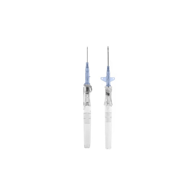 Insyte IV Catheter Autoguard Winged BC 22g x 1&quot; Blue