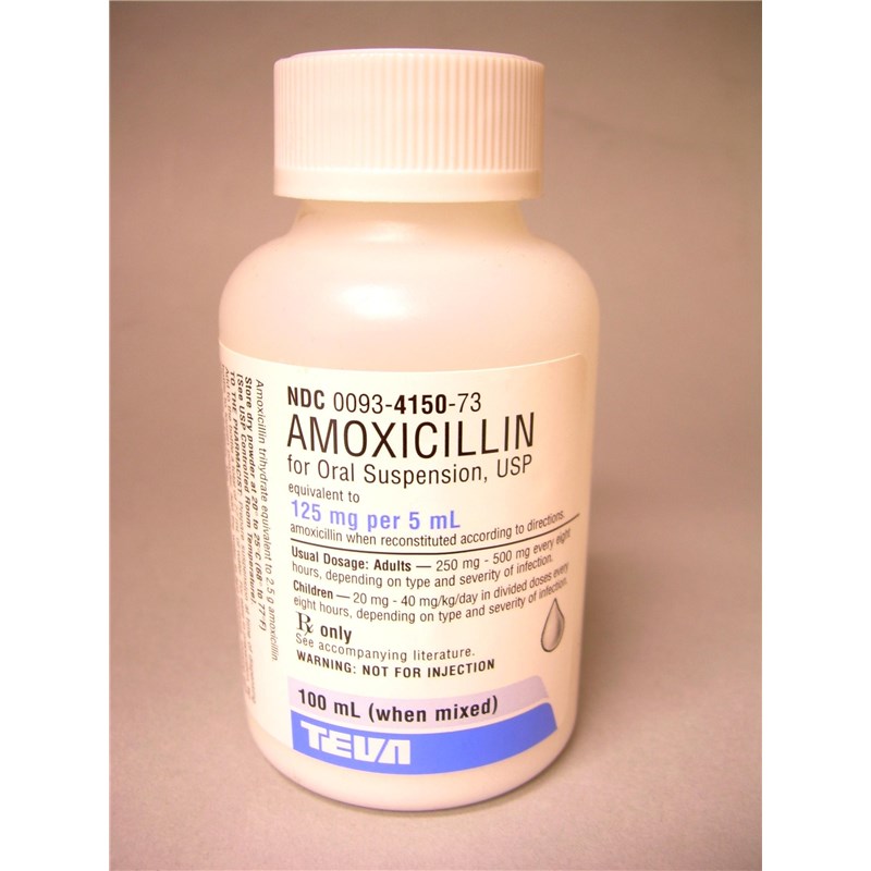 Amoxicillin Suspension 125mg/5ml 100ml