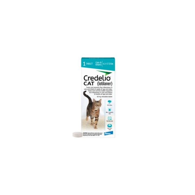 Credelio Cat 48mg 16 x 1 dose Teal