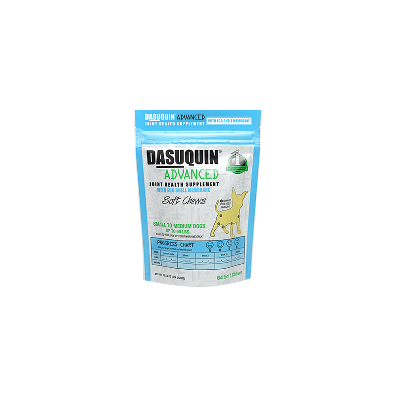 Dasuquin Advanced Soft Chews with Egg Shell Membrane (ESM) Small Dog (384ct total) 6 x 64