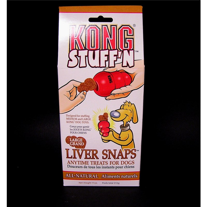 Kong Stuff&#39;N Liver Snaps 40ct