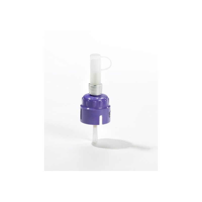 Isoflurane Anti Spill Adapter Purple