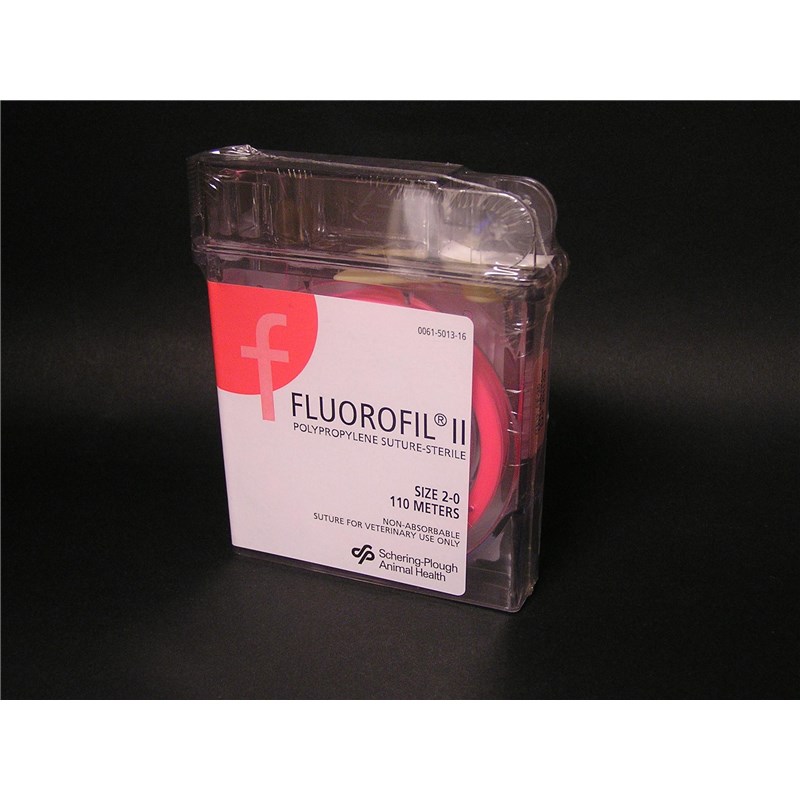 Suture 2/0 Fluorofil Cassette 110M