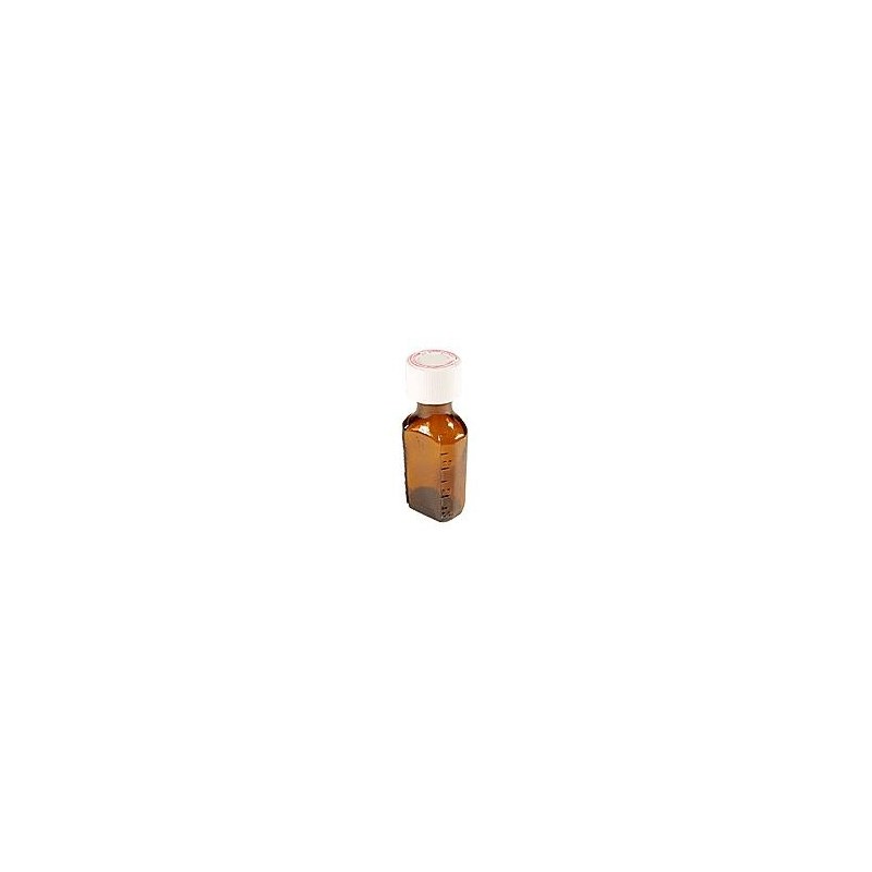 Oval Amber Glass Bottle 1oz  72/bx