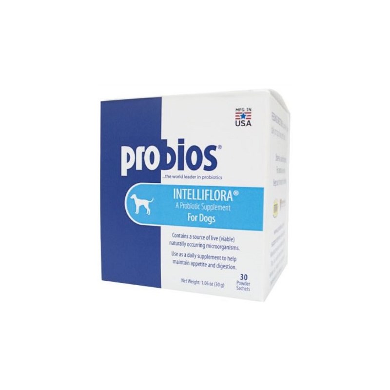Probios Intelliflora Probiotic Supplement Dog 1gm packets 30/bx