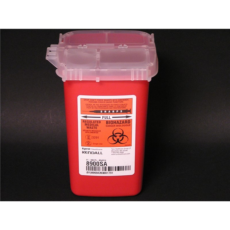 X Small Sharps Container 1.1qt