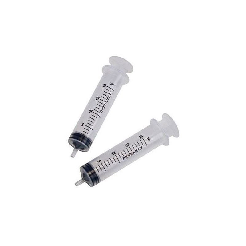20cc Syringes Eccentric Tip Monoject  50/bx