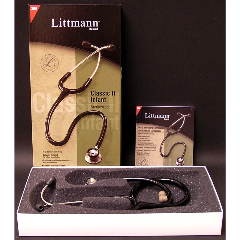 Stethoscope Littmann Classic II Infant 28&quot; Black