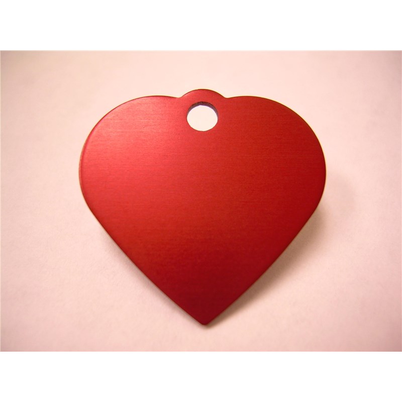 Imarc Tag Small Red Heart 25ct