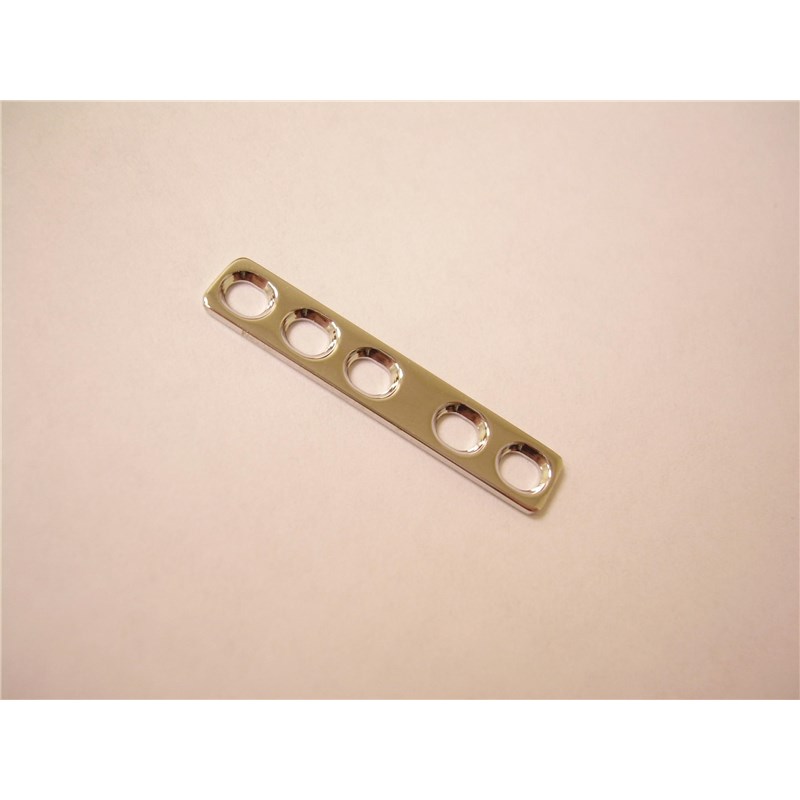 Mini Compression Plate With 27mm X 5 Hole For Use With 2.0mm Screws
