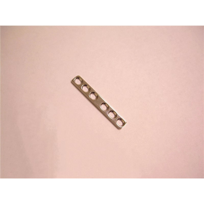 Mini Compression Plate With 32mm X 6 Hole For Use With 2.0mm Screws