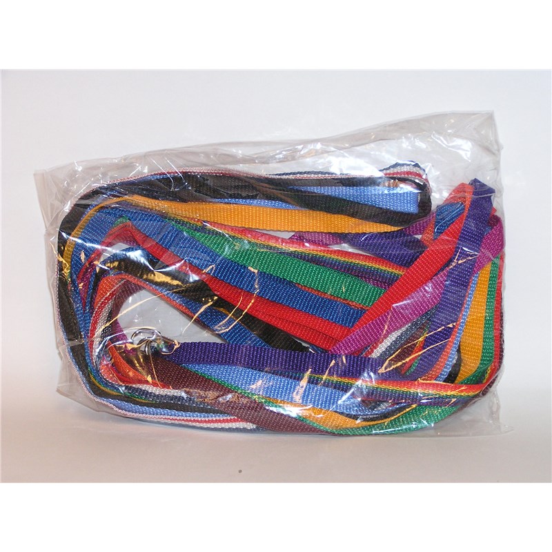 Flat Leashes Assorted Colors 56&quot;
