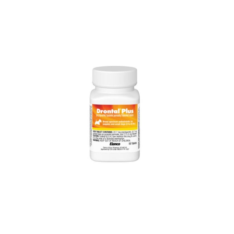 Drontal Plus Tabs Canine 22.7mg 50ct