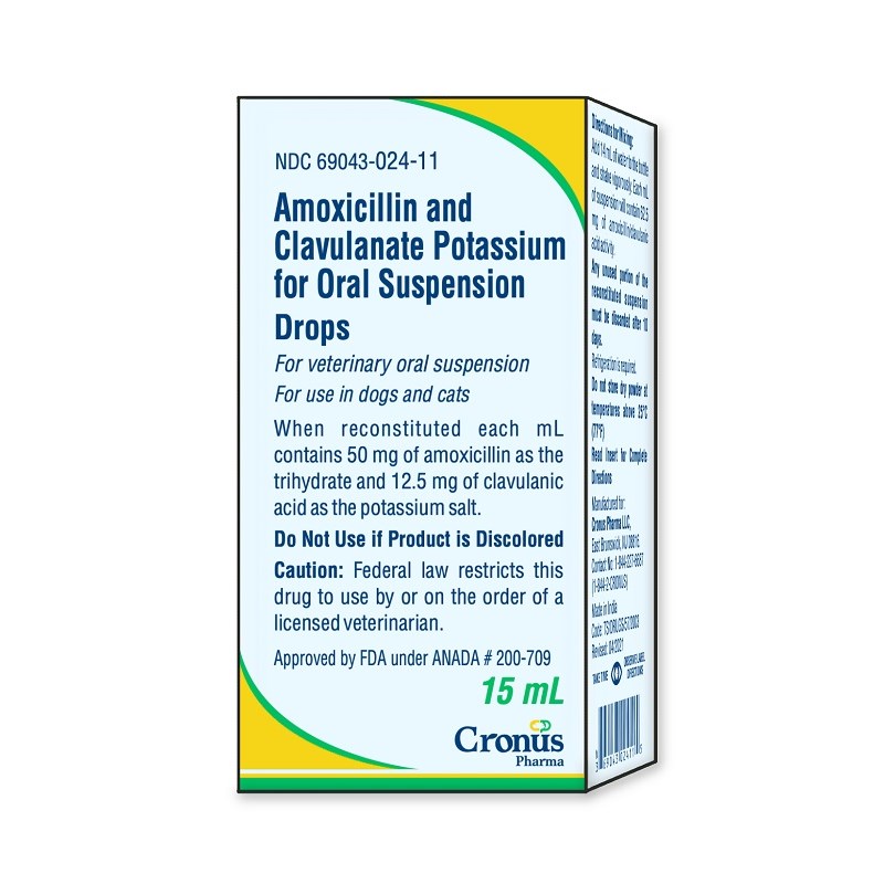 Amoxi Clav Oral Suspension 62.5mg/ml 15ml (Amoxicillin Clavulanate)