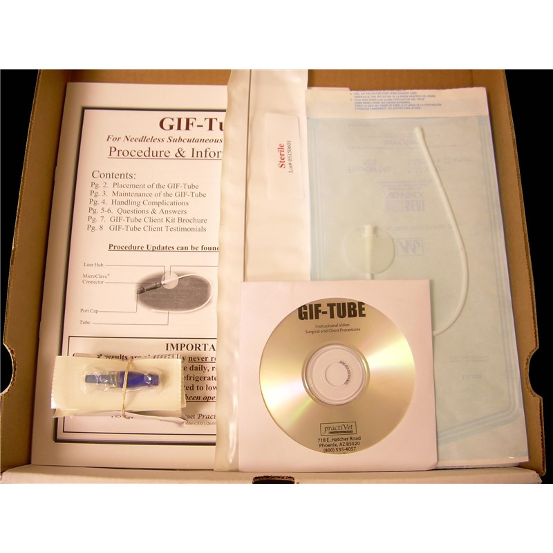 GIF-Tube Kit 4ct Includes Vet &amp; Client Video