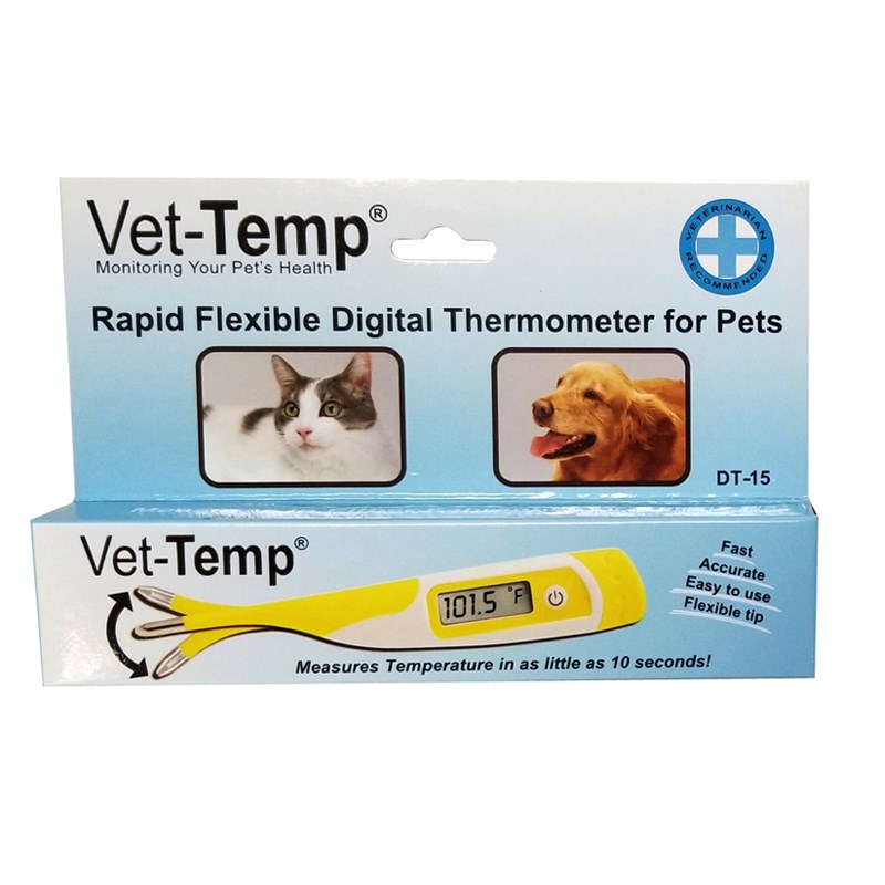 Vet Temp Digital Thermometer Flex Tip