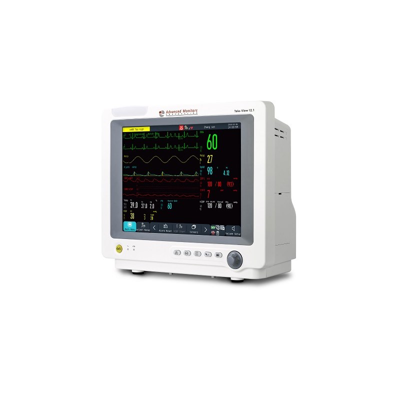 AMC 12.1&quot; Screen Mini-Monitor Anesthesia Monitor with Accessories