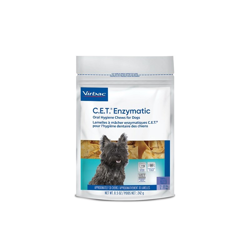 C.E.T. Enzymatic Chews Small 30ct 11-25lbs