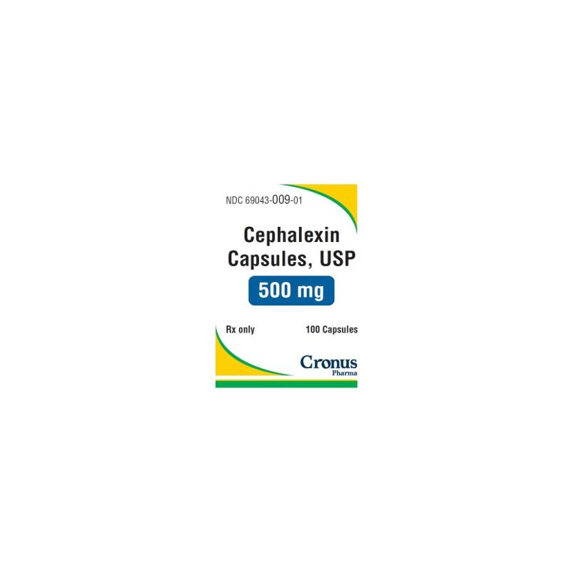 Cephalexin Caps 500mg 100ct Cronus Label
