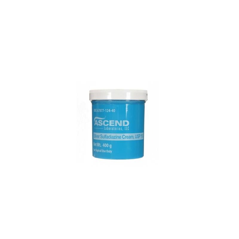 Silver Sulfadiazine Topical Cream 1% 400gm