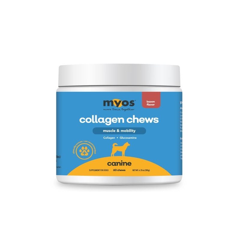 Myos Collagen Muscle and Mobility Canine Soft Chew 60ct