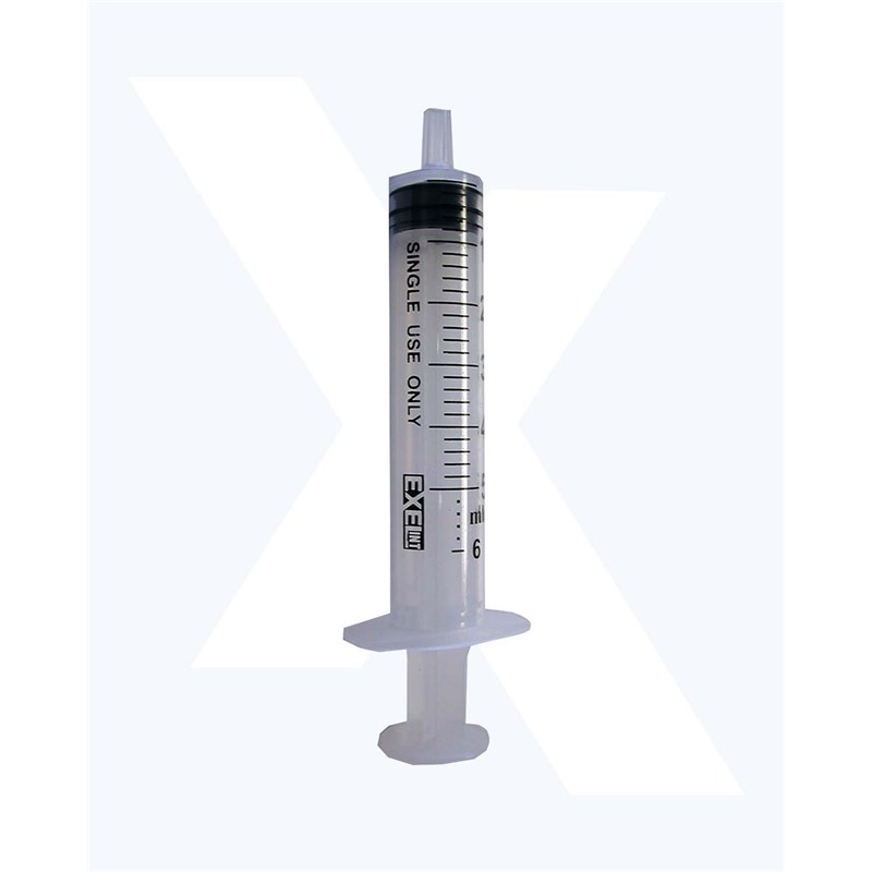 Exel Syringe 5-6cc Luer Slip   100/bx