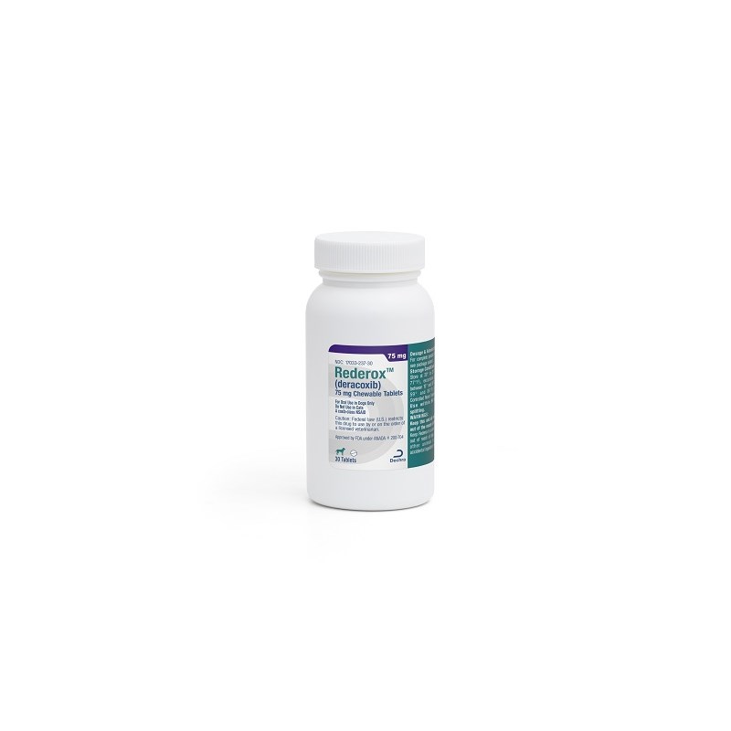 Rederox (deracoxib) Chewable Tablets 75mg 30ct