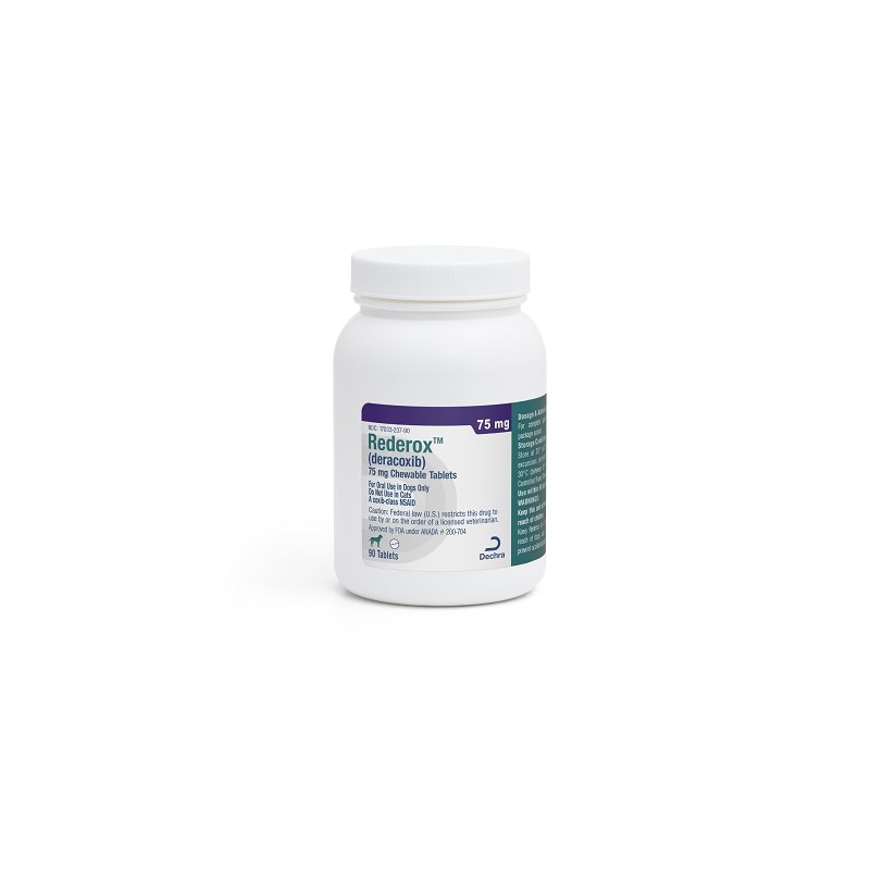 Rederox (deracoxib) Chewable Tablets 75mg 90ct