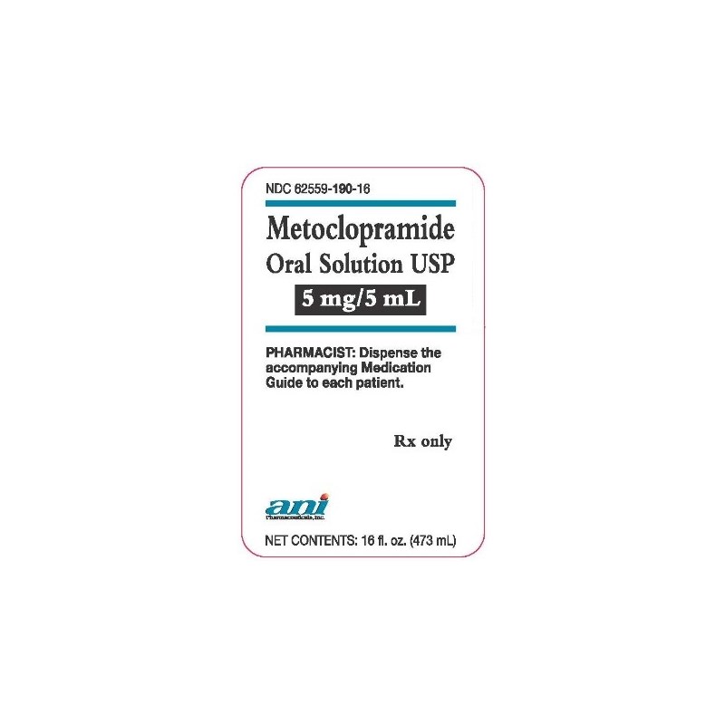 Metoclopramide Syrup 5mg/5ml 16oz