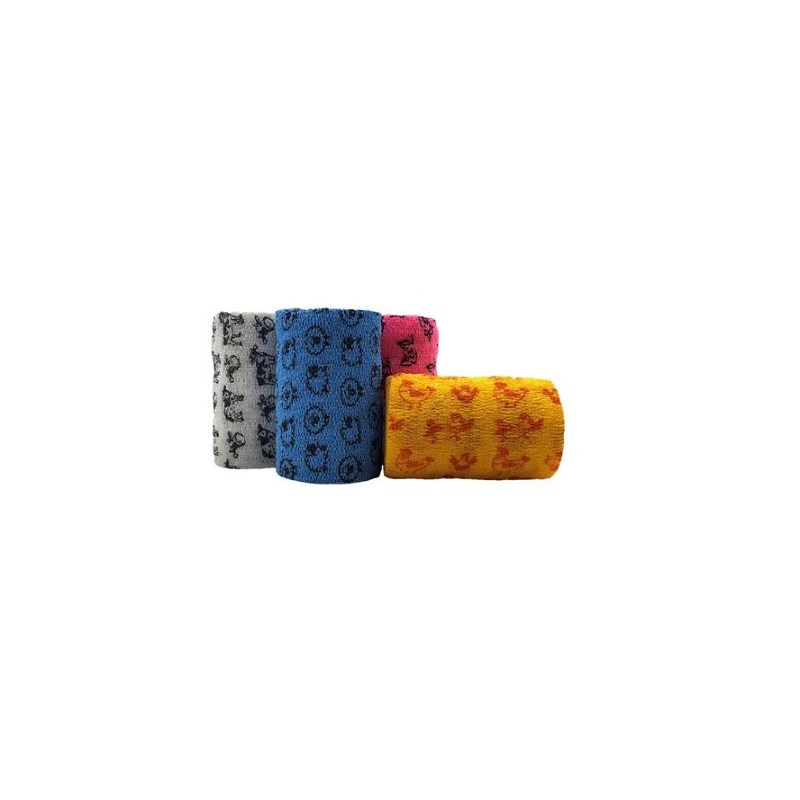 PetFlex Bandaging Tape Farm Variety 3&quot; x 5yd 24 rolls  2300FP-024