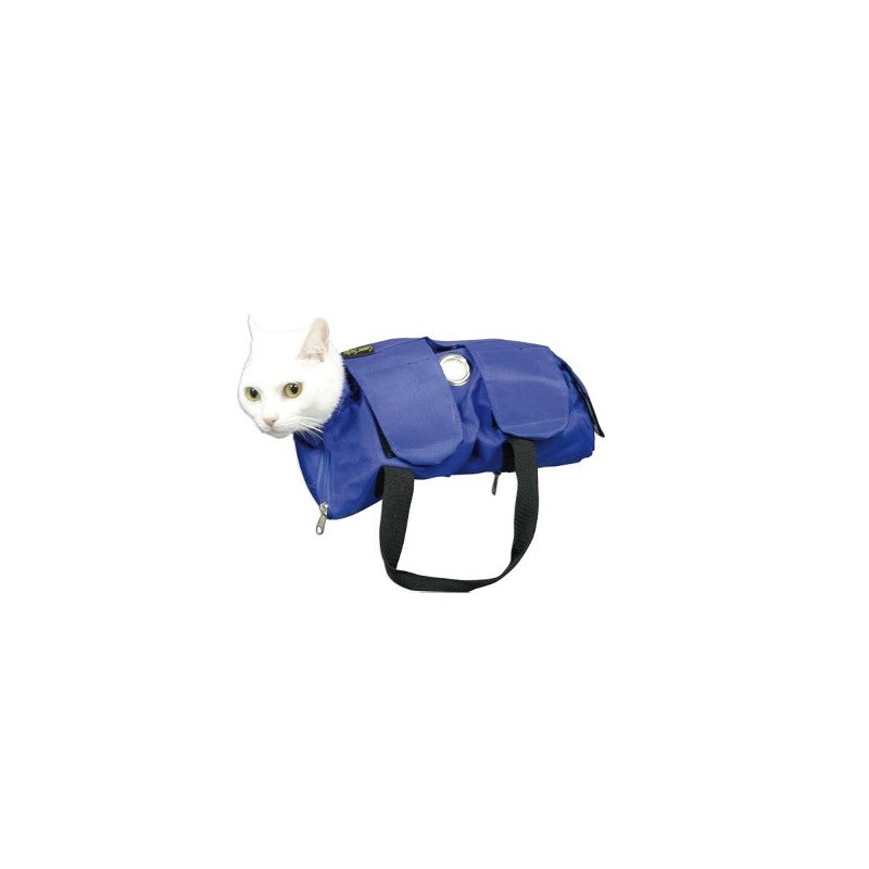 Buster Feline Restraint Bag Small / Medium Navy 4.5Lb - 9Lb 279801
